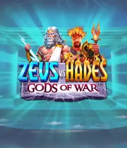 Experience the mythological showdown of Zeus vs Hades: Gods of War slot by Pragmatic Play, featuring the mighty Zeus wielding lightning and the fiery Hades with his scepter. This image depicts the intense rivalry between the gods, set against a mystical background. Great for fans of Greek myths, offering a captivating escape. 