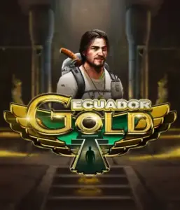 ELK Studios' Ecuador Gold slot displayed with its lush jungle backdrop and symbols of South American culture. The visual emphasizes the slot's dynamic gameplay and up to 262,144 ways to win, enhanced by its rich, detailed graphics, attractive for those drawn to exploring ancient civilizations.